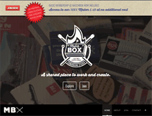 Tablet Screenshot of matchboxstudio.org
